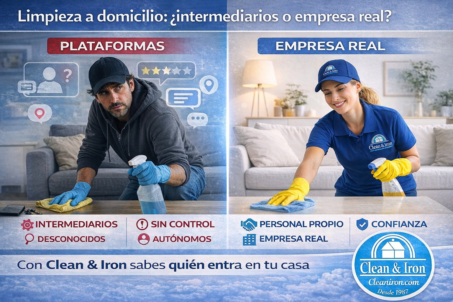 ¿Quires información sin compromiso de nuestras franquicias? Franquicias Clean & Iron Service