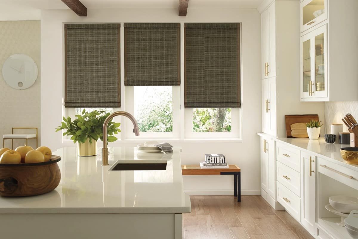 Benjamin Moore paint and Hunter Douglas Roman shades near Vestal and Corning, New York (NY)