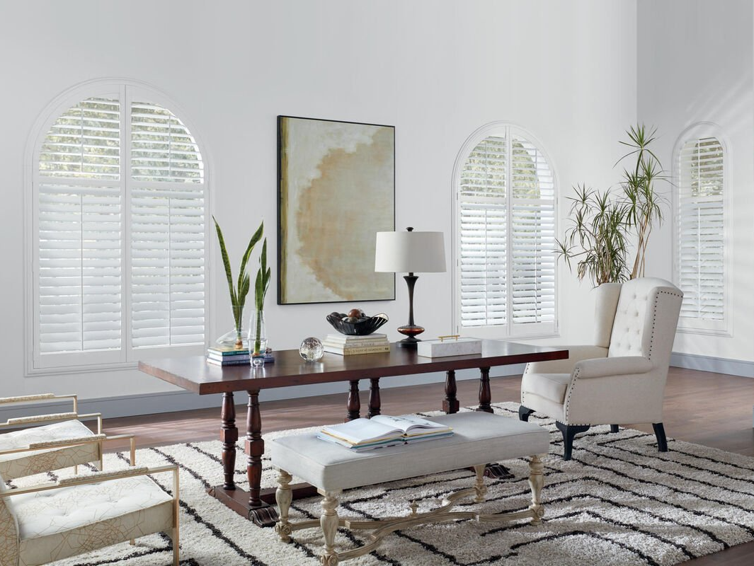 NewStyle® Hybrid Shutters near Corning, New York (NY) Hunter Douglas Metal Shutters Plantation Shutters Vinyl Shutters