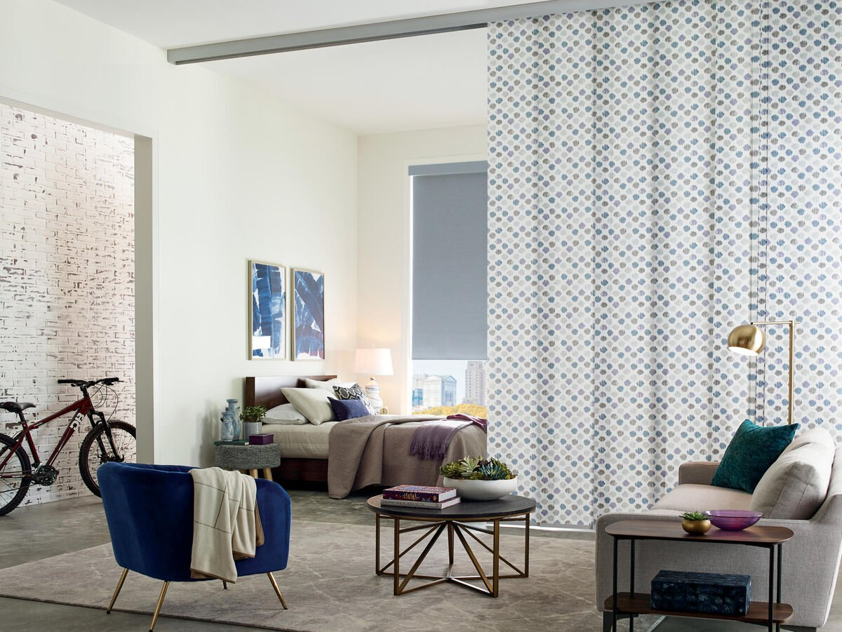 Skyline® Gliding Window Panels Corning, New York (NY) sliding glass doors blinds, patio door blinds
