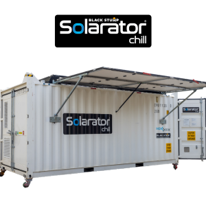 White container with 