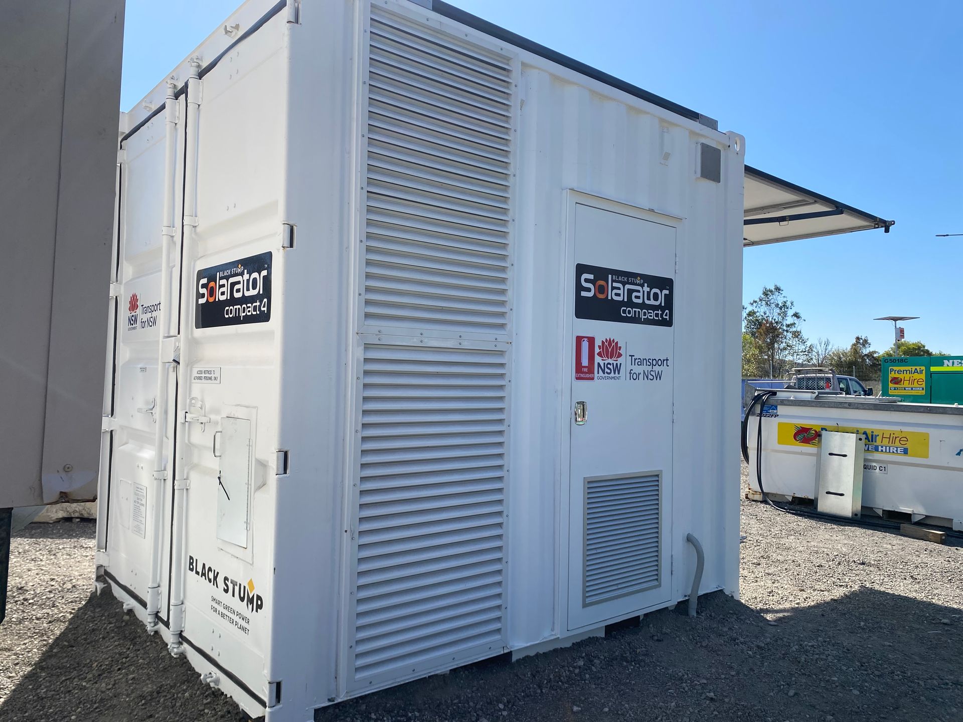 Solarator Compact 25+ kVa delivering outstanding savings versus diesel genset