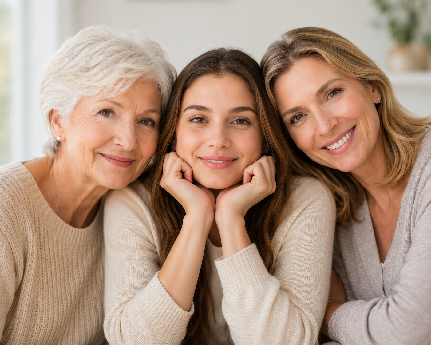 3 Generations of women
