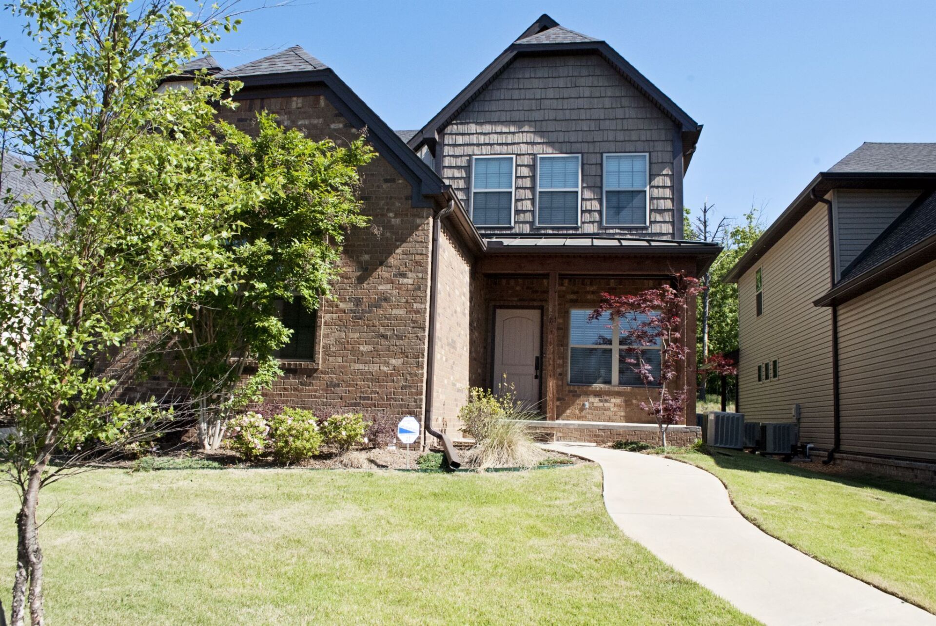 Exterior of townhome