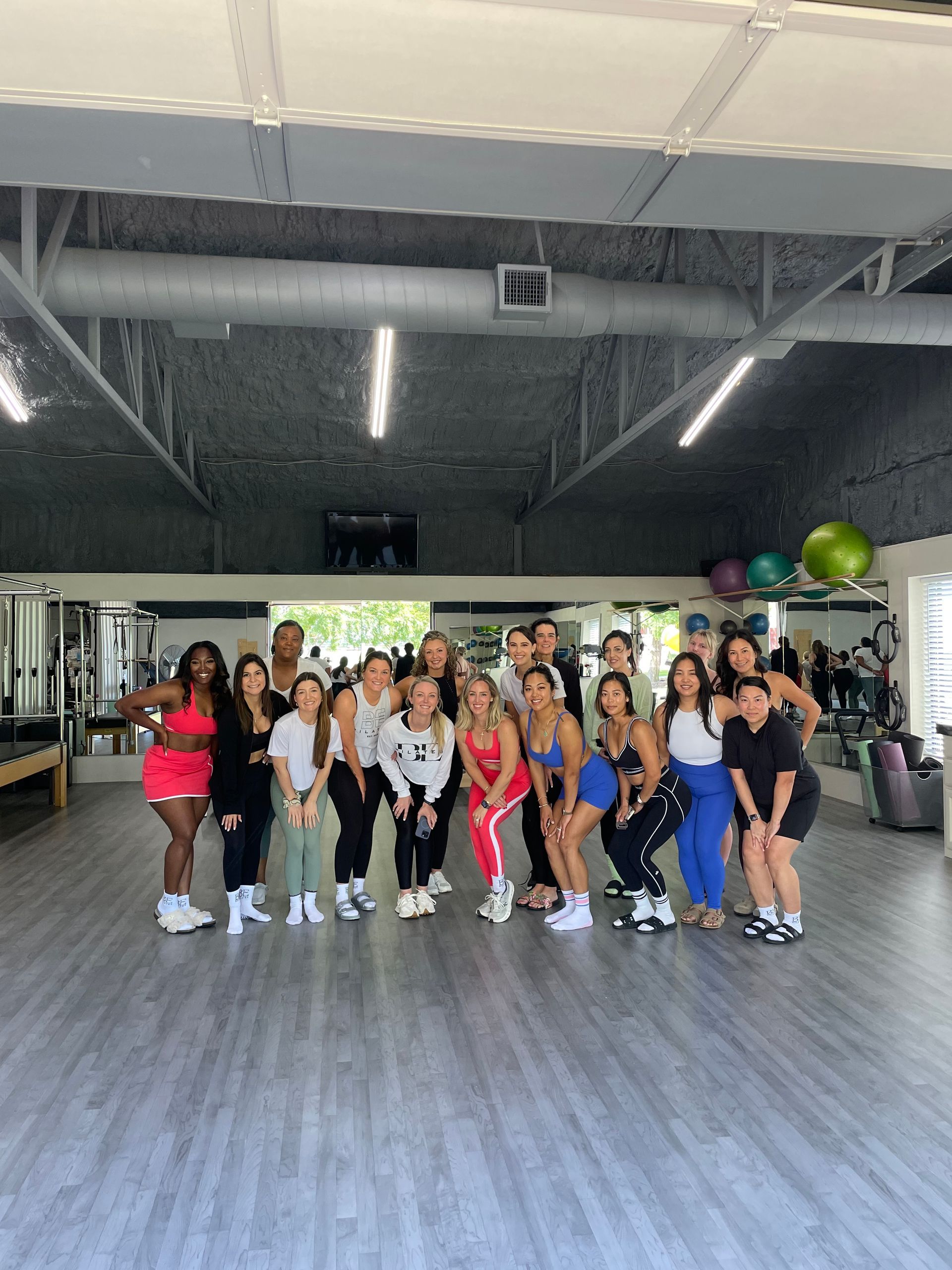 Pilates event, community Pilates mat pilates