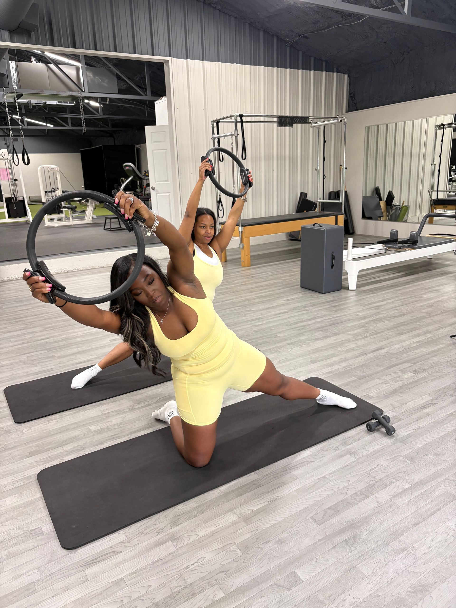 Mat class Pilates 