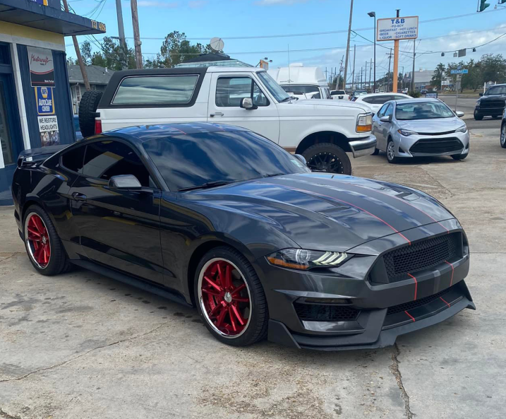 A gray car is parked in front of our auto repair shop in Harahan, LA | Automotive Tire & Services