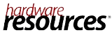 Hardware Resources logo in black text with Hardware in red and an asterisk.