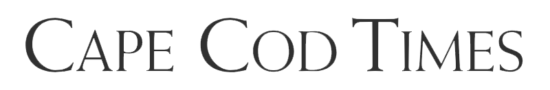 Cape Cod Times newspaper logo in black serif text on a white background Cape Cod MA