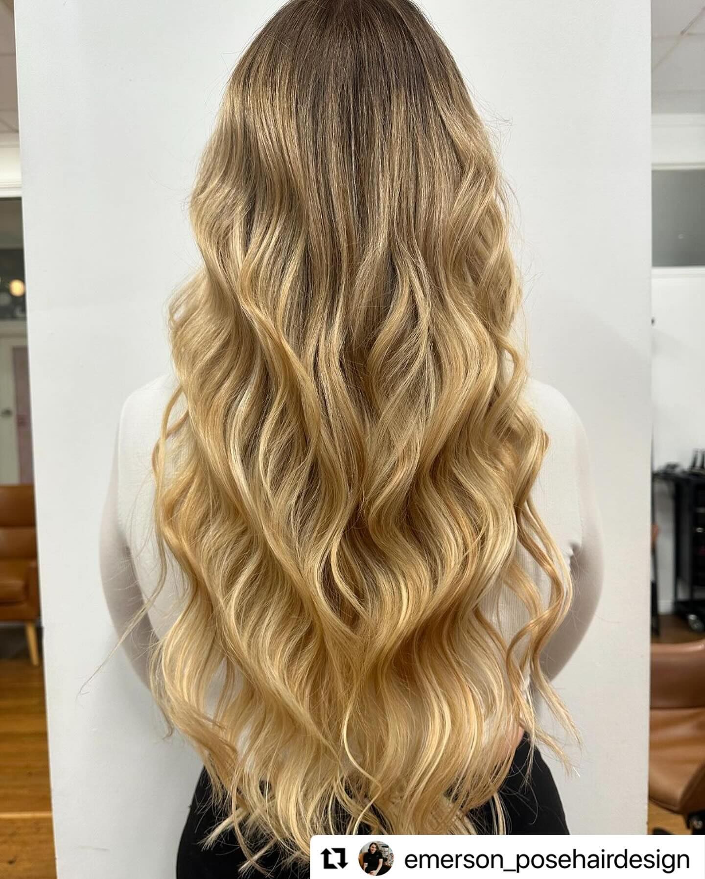 Wavy Shoulder-Length Brunette Hair with Subtle Blonde Highlights — Pose Hair Design in Orange, NSW