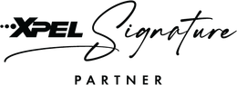 XPEL Signature Partner logo. Black text on white background.