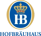 The logo for hofbrauhaus has a crown on it