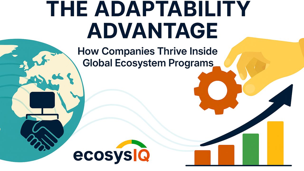The Adaptability Advantage: How Companies Thrive Inside Global Ecosystem Programs
