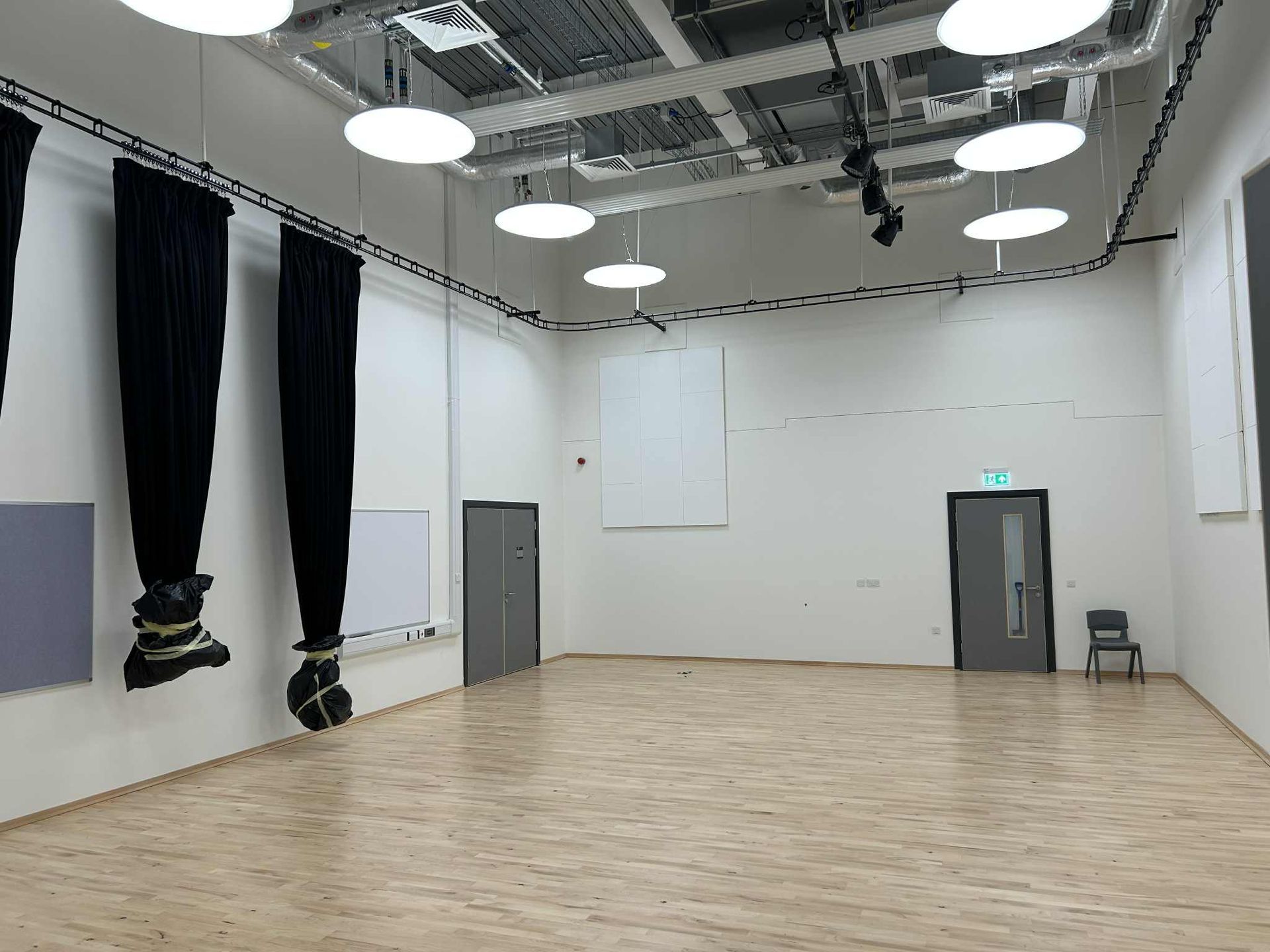 Multi-purpose school hall following builders clean and final handover