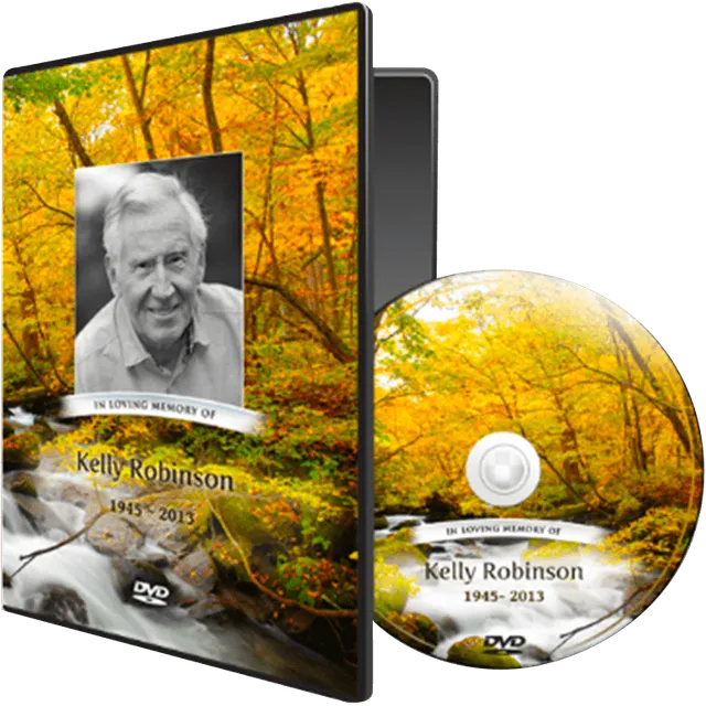 A dvd case with a picture of kelly robinson on it