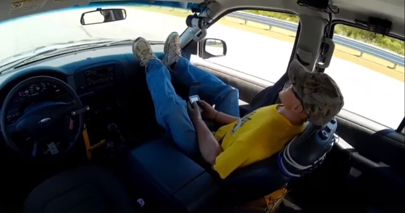 ? Safety Alert: The Hidden Dangers of Putting Your Legs on the Car Dashboard!?