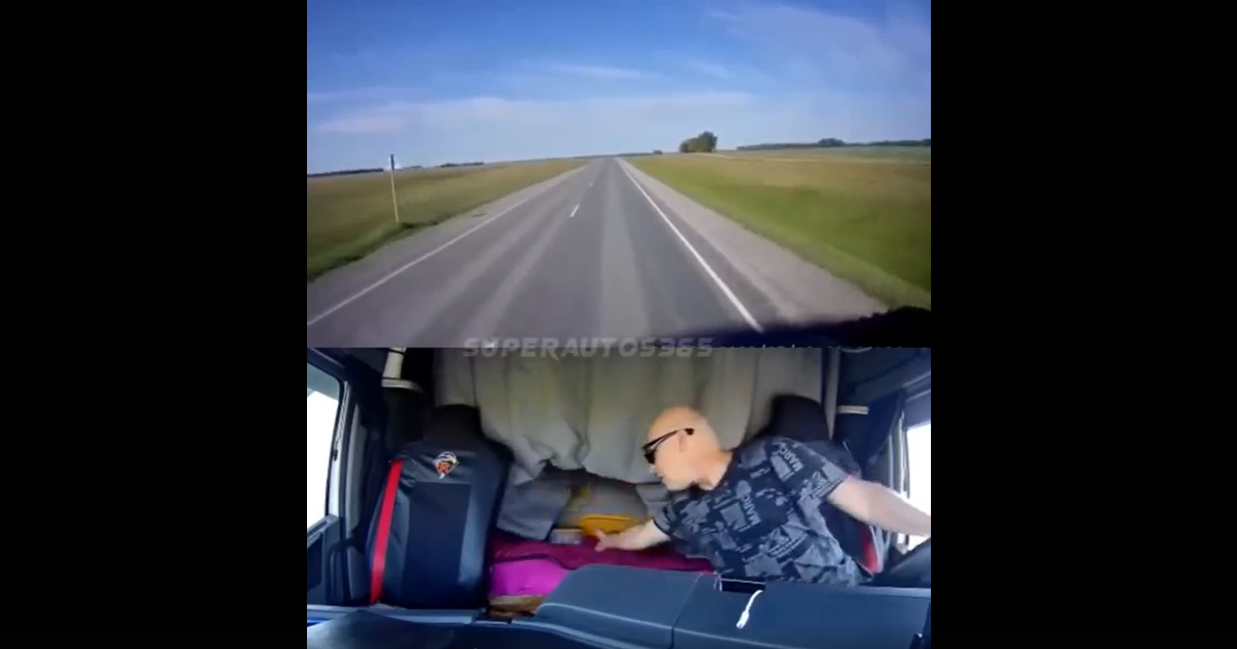 Distracted Driver Tries to Eat Lunch and Causes Accident?