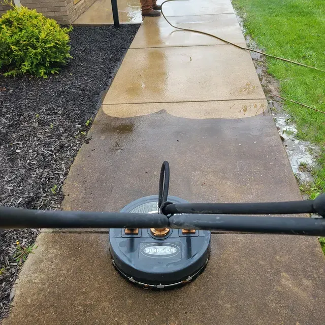 Sidewalk Pressure Washing — Mingo Junction, OH — S&S Softwash LLC Sidewalk Pressure Washing — Mingo Junction, OH — S&S Softwash LLC