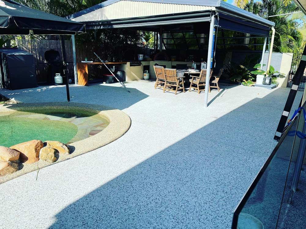 Concrete Pool Pathway — Experienced Concreter in Mount Low, QLD