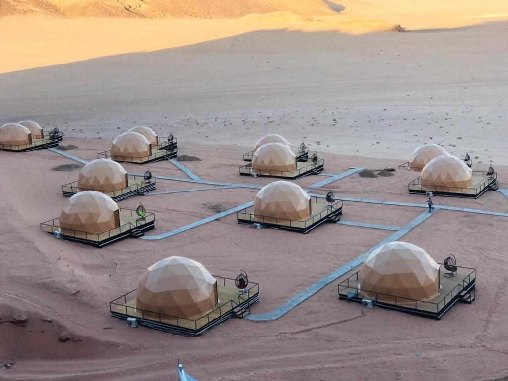 Hasan Luxury Camp luxury tent in Wadi Rum desert