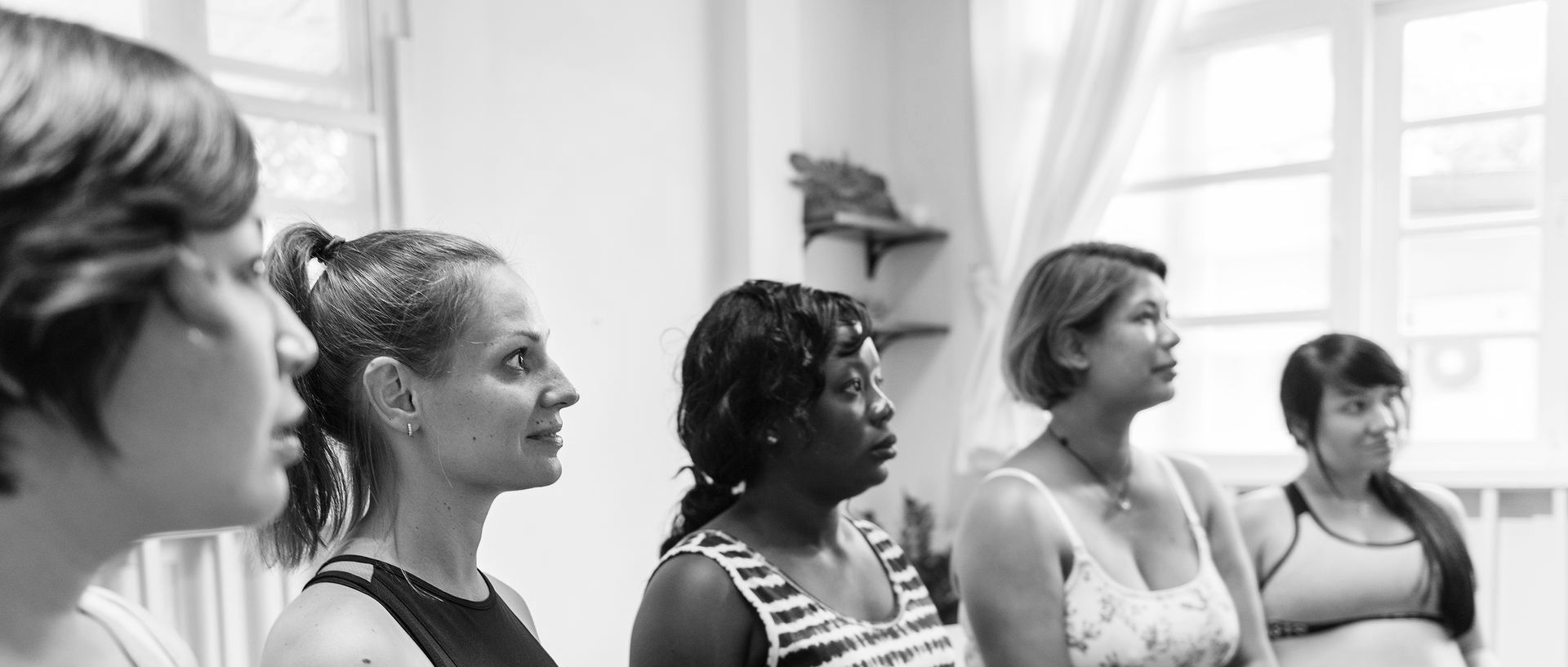 A group of women.