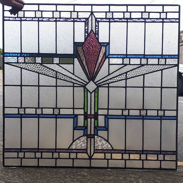 Art Deco Leadlight Window