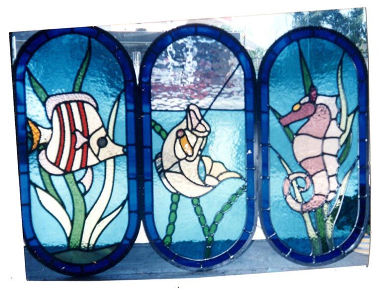 Aquarium Design Stained Glass — Sydney, NSW — Edwards Leadlights