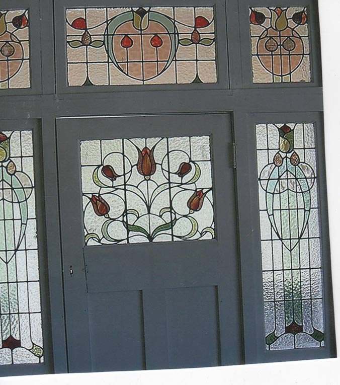 Full Design Door Stained Glass — Sydney, NSW — Edwards Leadlights