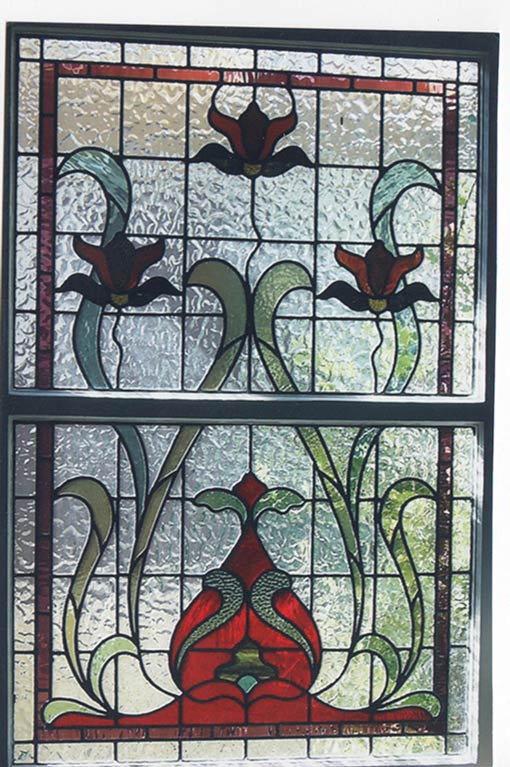 Sea Weed Design Stained Glass — Sydney, NSW — Edwards Leadlights