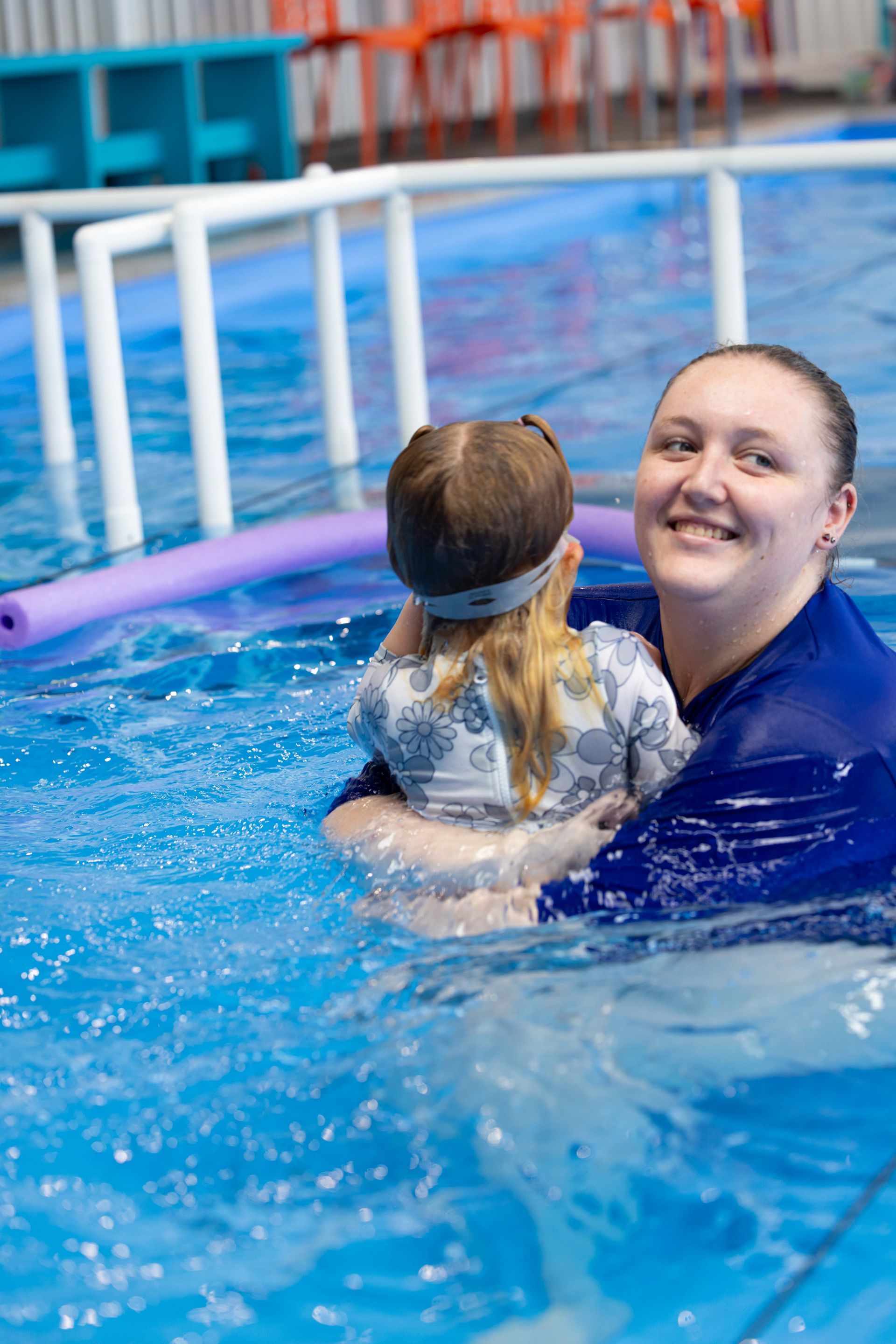 Child swim lessons at Botany