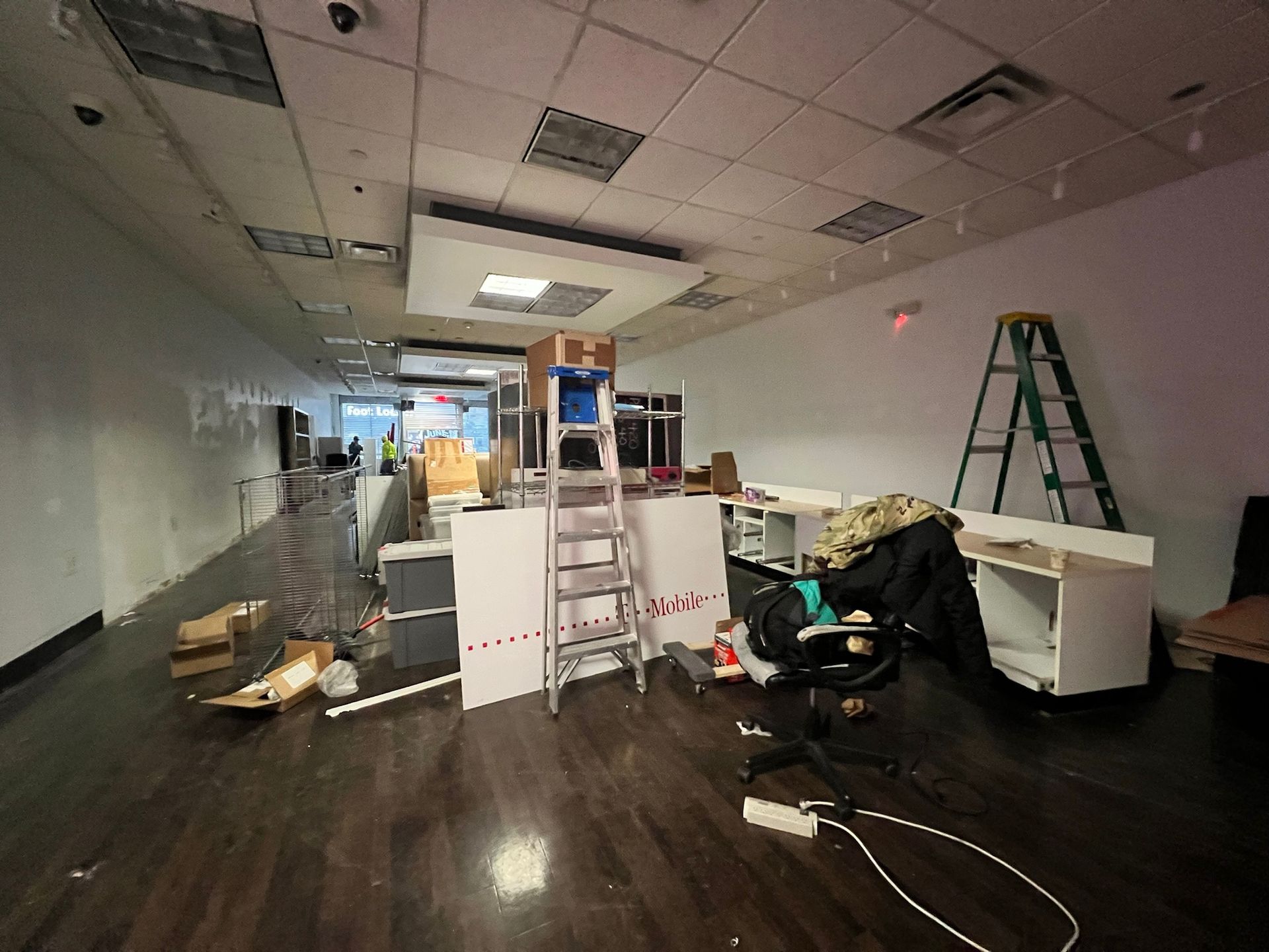 STORE FRONT COMMERCIAL SPACE JUNK REMOVAL HOBOKEN, NEW JERSEY