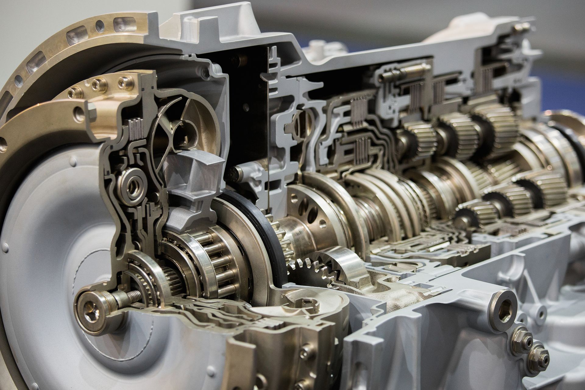 A car’s automatic transmission.