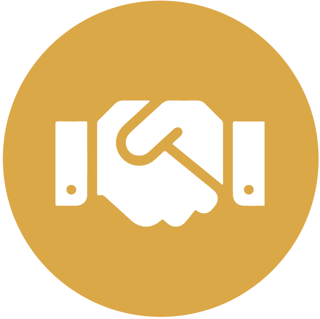 shaking hands icon