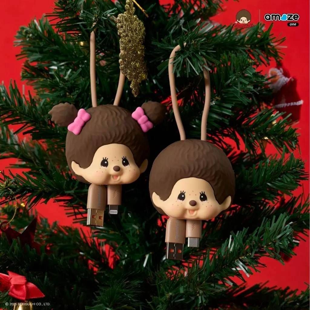 Monchhichi 萌趣充電線｜男女兩款療癒登場