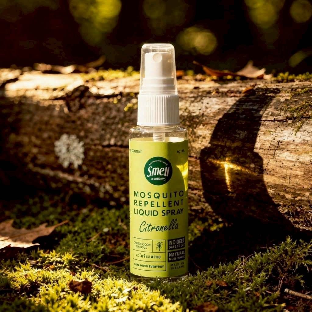 泰國smell lemongrass天然防蚊液60ml