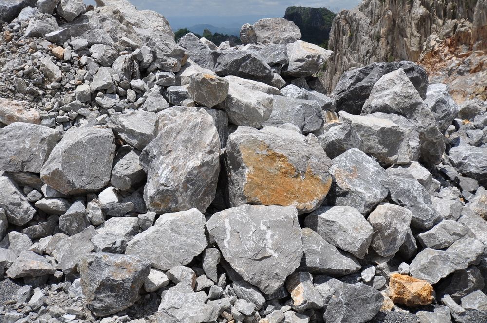 A Close Up Of A Pile Of Rocks On The Ground — W Wall & Sons In Middlemount, QLD