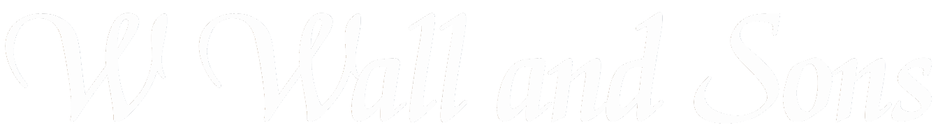 A logo of light vertical lines that appear to create some shape and text, on a white background.