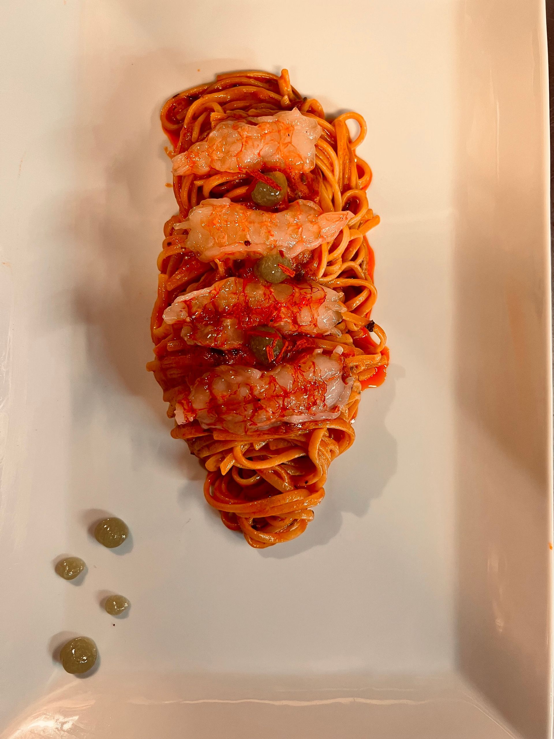 Piatti di pesce fresco