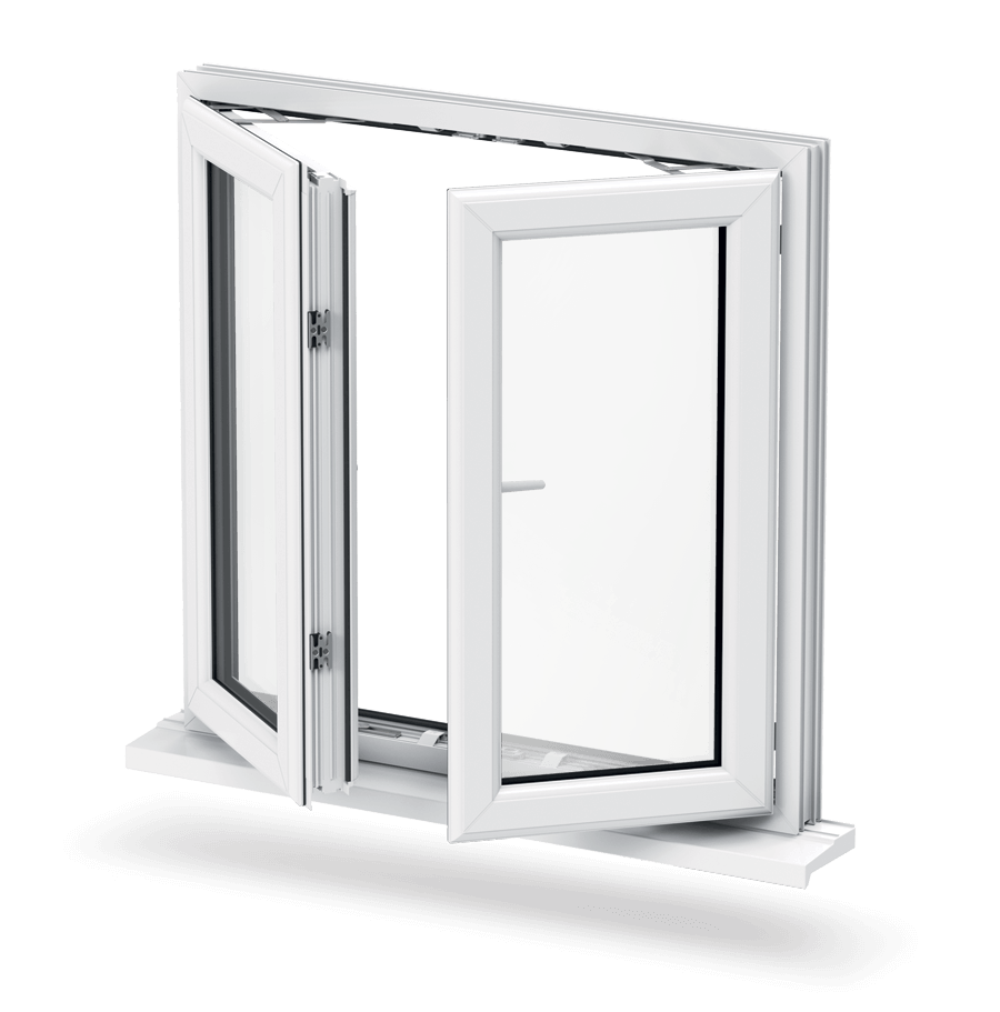 Example of a french casement window.
