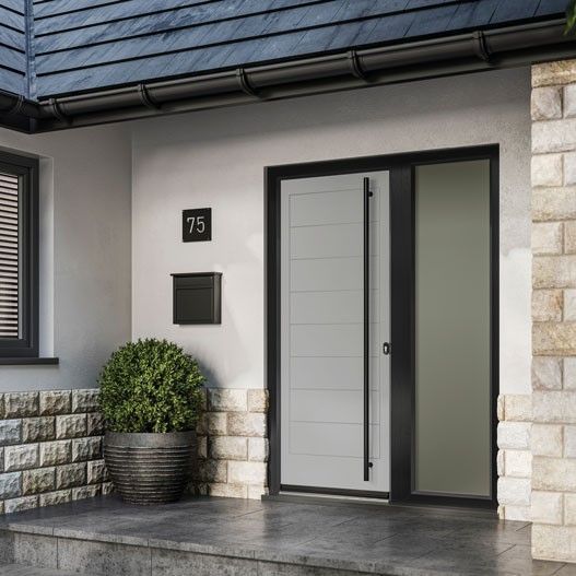 External view of a composite door style.