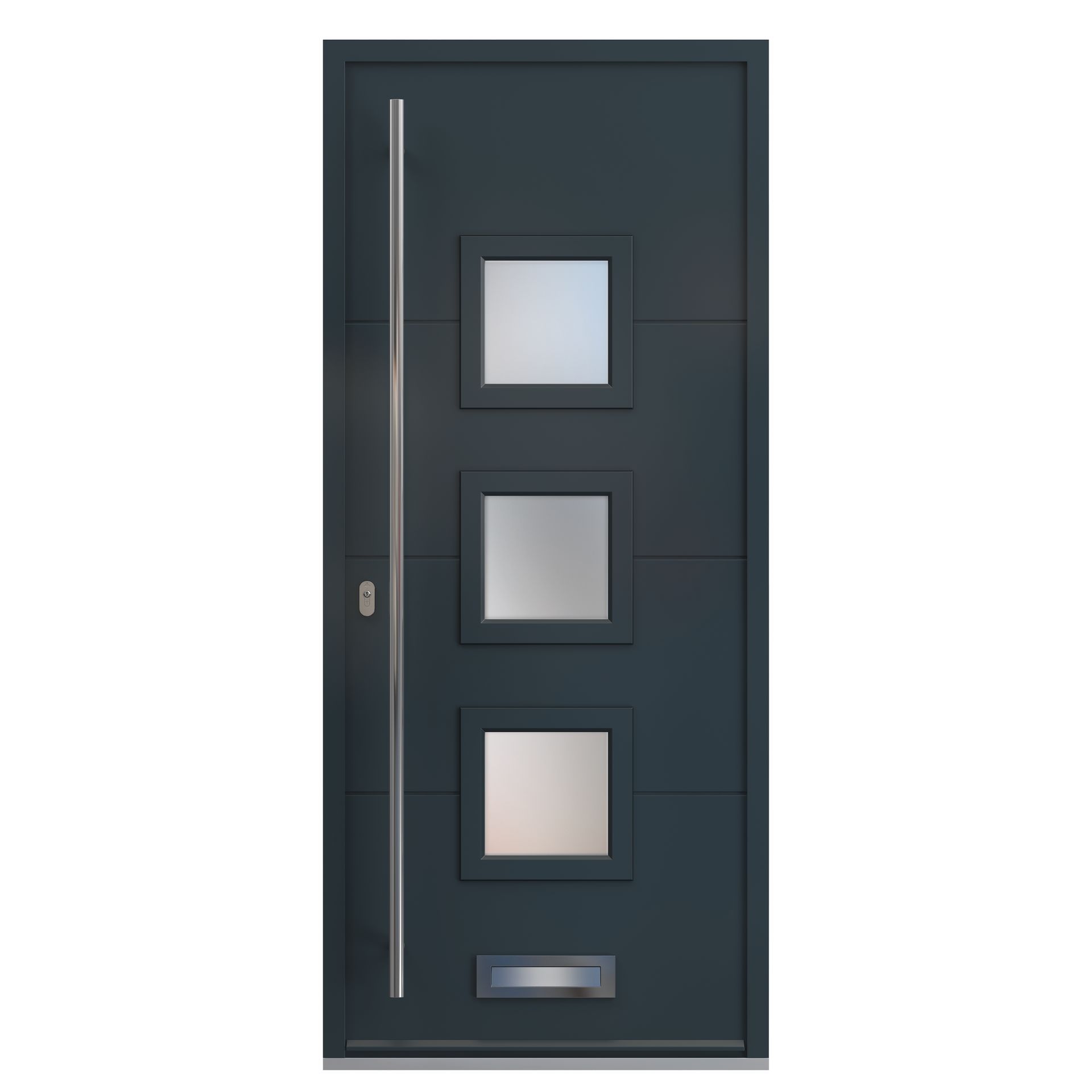 Showing a style of an Aluminium Composite Door.