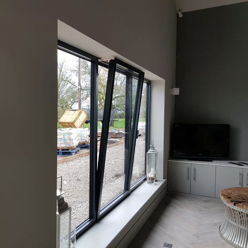 Shows an internal example of a Tilt & Turn Window.