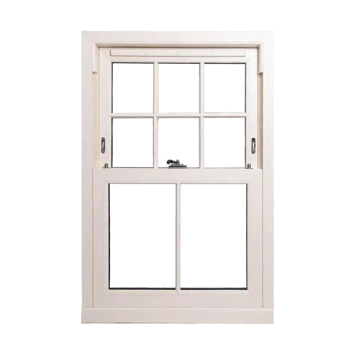 Example of a UPVC Sliding Sash Window.
