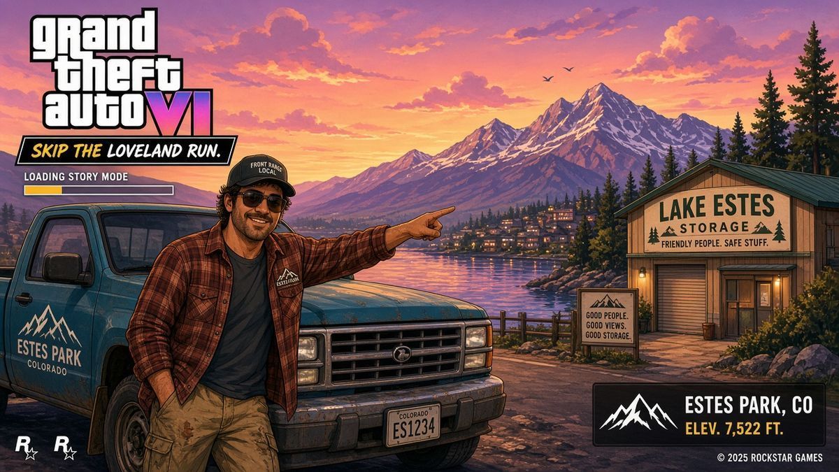 GTA-style Estes Park storage hero Skip the Loveland Run