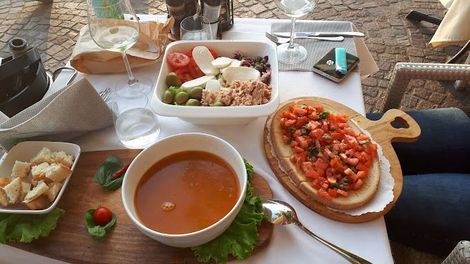 ristorante sul Lago di Garda dell'hotel Miralago