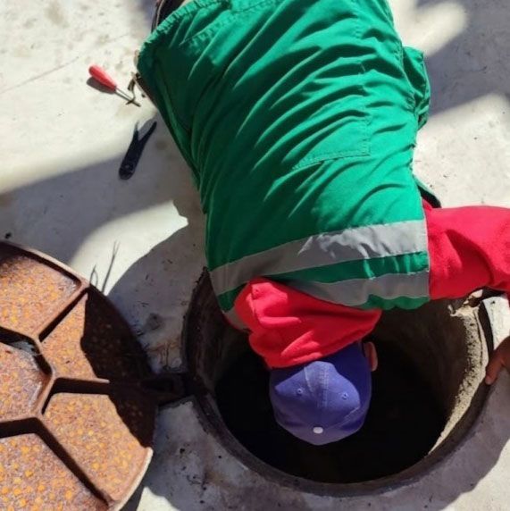 Aplicación en drenajes por roedor
