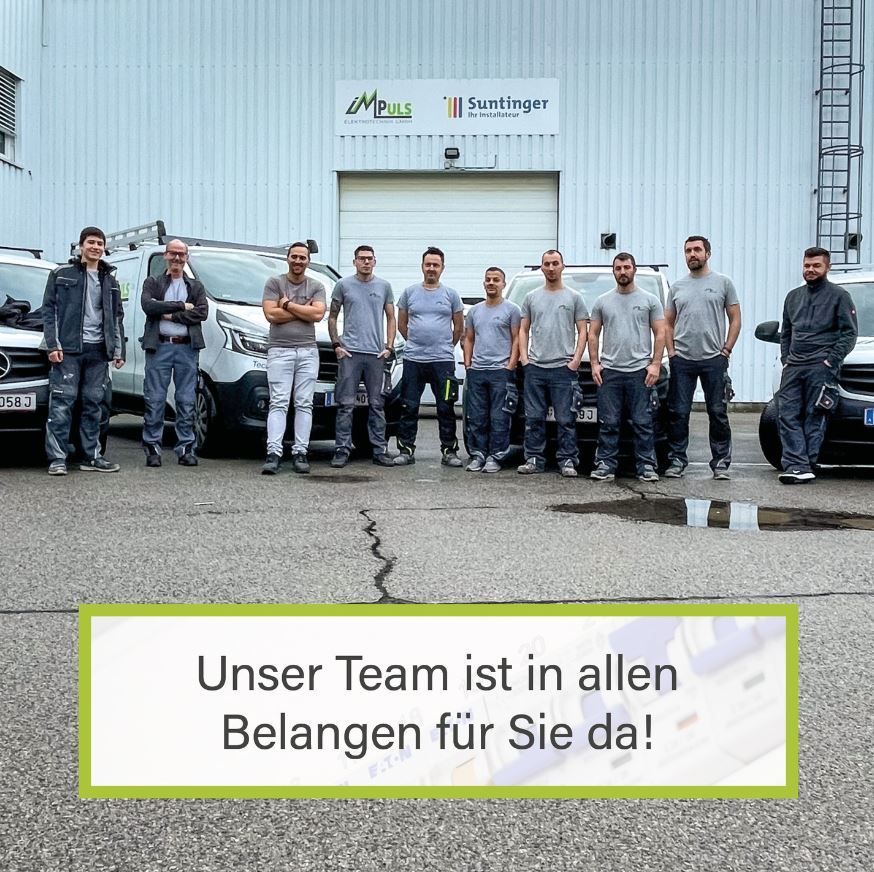 das Team von Elektroinstallationen Impuls
