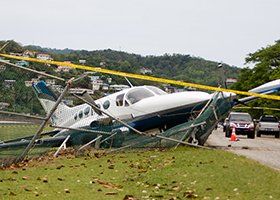Crashed Aircraft — Little Rock, AR — Dabbs & Pomtree Attorneys at Law Crashed Aircraft — Little Rock, AR — Dabbs & Pomtree Attorneys at Law