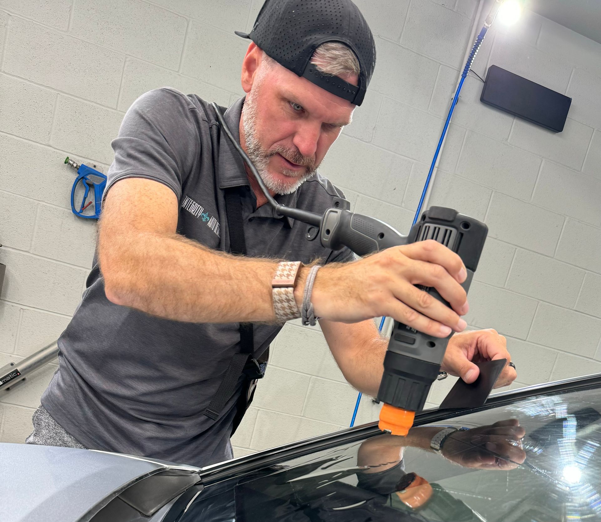Window Tinting Heat Gun