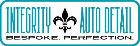 A logo for integrity auto detail bespoke perfection